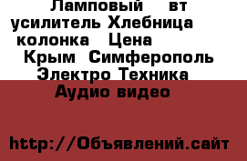 Ламповый 20 вт усилитель“Хлебница AMD“ колонка › Цена ­ 19 000 - Крым, Симферополь Электро-Техника » Аудио-видео   